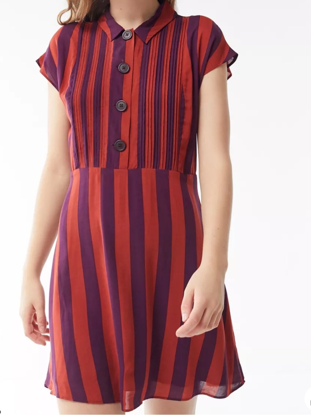Urban Outfitters Nancy Striped Mini Dress